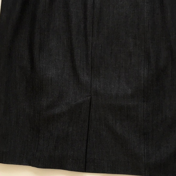 Calvin Klein Black Jean Stretch Dress - Picture 3 of 7